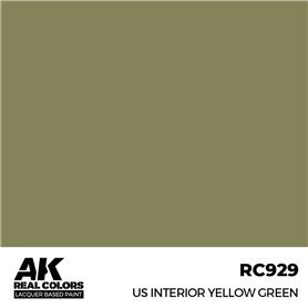 AK REAL COLORS US Interior Yellow Green 17 ml.