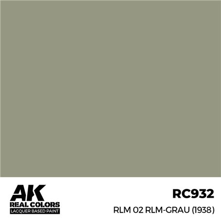 AK REAL COLORS RLM 02 RLM-GRAU (1938) 17 ml.