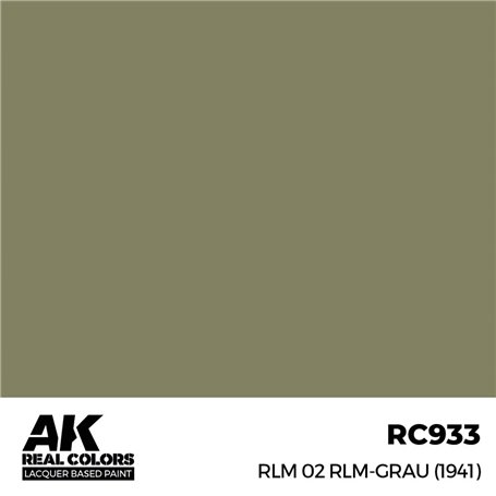 AK REAL COLORS RLM 02 RLM-GRAU (1941) 17 ml.