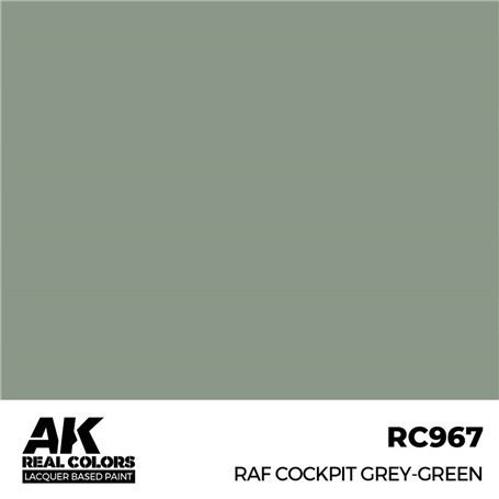 AK REAL COLORS RAF Cockpit Grey-Green 17 ml.