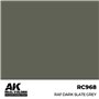 AK REAL COLORS RAF Dark Slate Grey 17 ml.