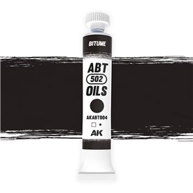 AK Interactive ABT502 OILS 004 Bitume - 20ml