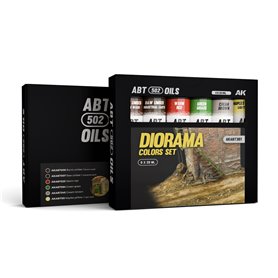 ABT 502 OILS DIORAMA COLORS SET