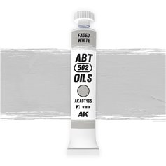 AK Interactive ABT502 OILS 165 Faded White - 20ml