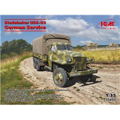 ICM 1:35 Studebaker US6-U3 - GERMAN SERVICE 