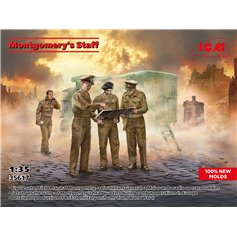 ICM 1:35 MONTGOMERYS STAFF 