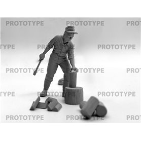 ICM 35618 Feldkuche WWII German Field Kitchen with Cooks