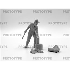 ICM 35618 Feldkuche WWII German Field Kitchen with Cooks