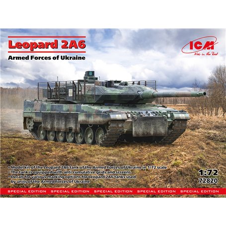 ICM 72820 Leopard 2A6 Armed Forces of Ukraine