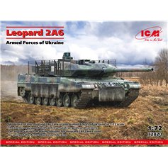 ICM 1:72 Leopard 2A6 - ARMED FORCES OF UKRAINE - SPECIAL EDITION 