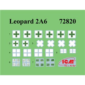 ICM 72820 Leopard 2A6 Armed Forces of Ukraine