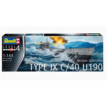 Revell 05167 1/144 German Submarine T.IX C/40