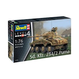 Revell 1:76 Sd.Kfz.234/2 Puma - MODEL SET - w/paints 