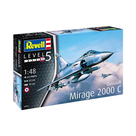 Revell 63813 Model Set 1/48 Dassault Mirage 2000C