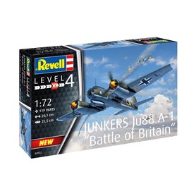 Revell 1:72 Junkers Ju-88 A-1 - MODEL SET - z farbami