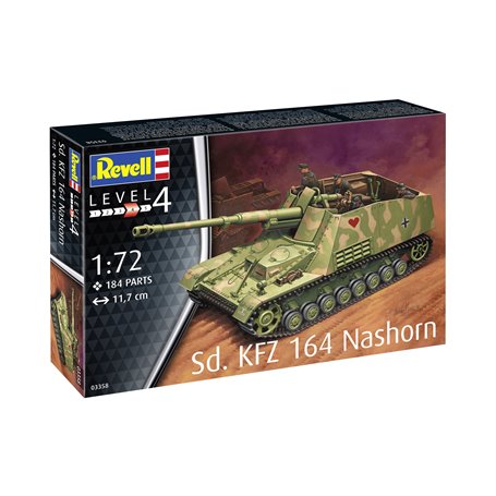 Revell 63358 Model Set 1/72 Sd.Kfz. 164 Nashorn