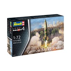 Revell 1:72 A4/V2 - GERMAN ROCKET - MODEL SET - w/paints 