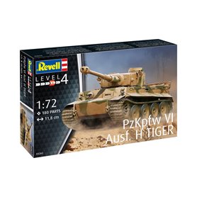 Revell 1:72 Pz.Kpfw.VI Ausf.H Tiger - MODEL SET - z farbami