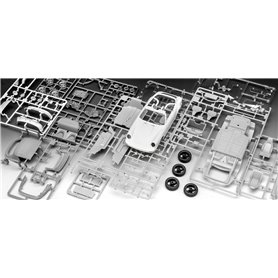 Revell 05646 1/24 Gift Set 50 Years of Porsche 911 G-Model Porsche 911 Carrera Cabrio