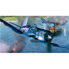 Revell 1:32 Vought F4U-1A Corsair - MODEL SET - z farbami