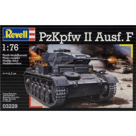 Revell 63229 Model Set 1/76 Pz.Kpfw. II Ausf. F