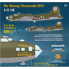 Eduard 11183 The Bloody Hundredth 1943 B-17F 1/48
