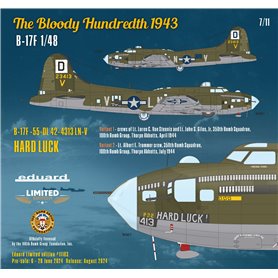 Eduard 11183 The Bloody Hundredth 1943 B-17F 1/48