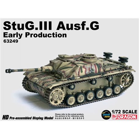 Dragon 1:72 StuG.III EARLY PRODUCTION, ROME 1943