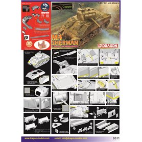 Dragon 1:35 M4 SHERMAN 75mm NORMANDY