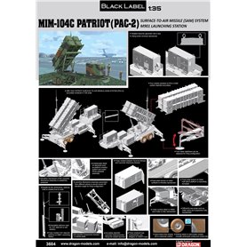 Dragon 1:35 MIM-104C PATR.SAM (PAC-2) (BLACK LABEL)