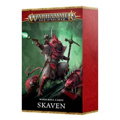 WARSCROLL CARDS Skaven