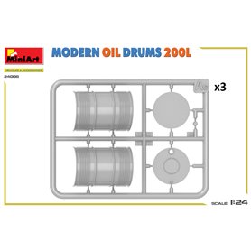 Mini Art 24008 Modern Oil Drums 200 L