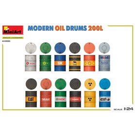 Mini Art 24008 Modern Oil Drums 200 L