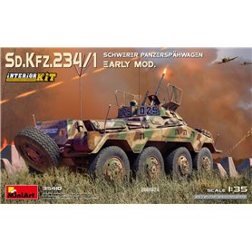 Mini Art 35410 Sd. Kfz. 234/1 Schwerer Panzerspahwagen Early Mod. Interior Kit