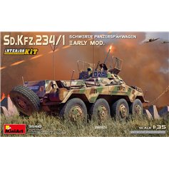 Mini Art 1:35 Sd.Kfz.234/1 Schwerer Panzerspahwagen - EARLY MODEL - INTERIOR KIT