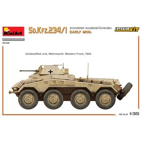 Mini Art 1:35 Sd.Kfz.234/1 Schwerer Panzerspahwagen - EARLY MODEL - INTERIOR KIT