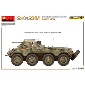 Mini Art 1:35 Sd.Kfz.234/1 Schwerer Panzerspahwagen - EARLY MODEL - INTERIOR KIT