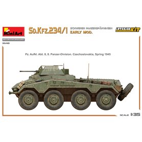 Mini Art 1:35 Sd.Kfz.234/1 Schwerer Panzerspahwagen - EARLY MODEL - INTERIOR KIT