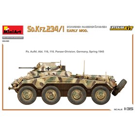 Mini Art 1:35 Sd.Kfz.234/1 Schwerer Panzerspahwagen - EARLY MODEL - INTERIOR KIT