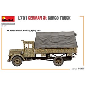Mini Art 1:35 L701 - GERMAN 3T CARGO TRUCK