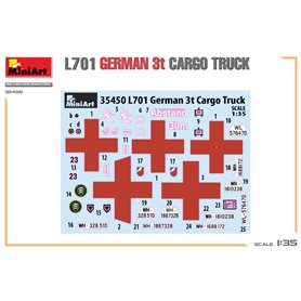 Mini Art 1:35 L701 - GERMAN 3T CARGO TRUCK