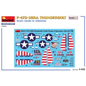 Mini Art 1:48 Republic P-47D-28RA Thunderbolt - PACIFIC THEATER OF OPERATIONS - BASIC KIT