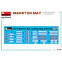 Mini Art 49019 Marston Mat Landing Stirp w/ Barrels