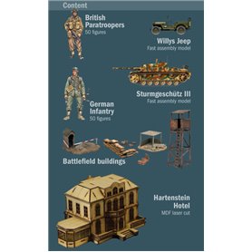 Italeri 1:72 Hartenstein Hotel 1944 Market / Garden - BATTLE SET