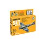 Italeri 1:72 Supermarine Spitfire Mk.IX - COMPLETE SET FOR MODELING - z farbami