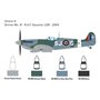 Italeri 1:72 Spitfire Mk.IX – zestaw z farbami