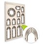 Green Stuff World SKELETON MINIATURE WINDOWS - SMALL