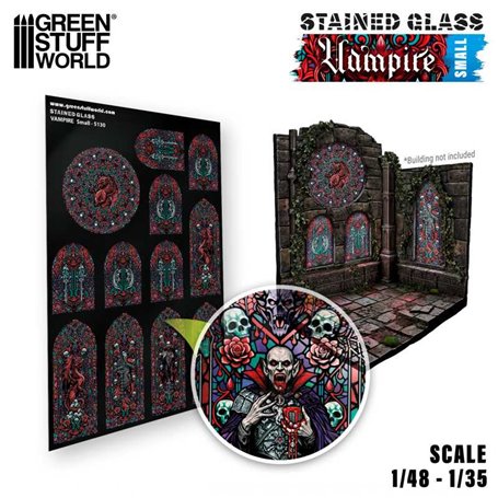 Green Stuff World Stained Glass VAMPIRE Small