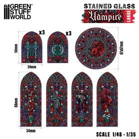 Green Stuff World Stained Glass VAMPIRE Large