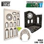 Green Stuff World Window Frame - ELVEN - Small